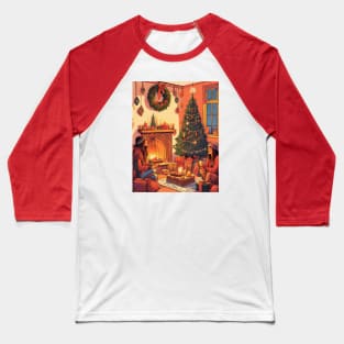 Boho Christmas Baseball T-Shirt